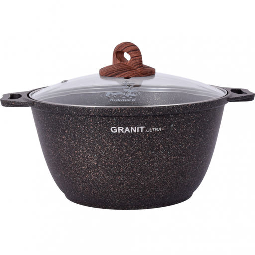 ЛА_АП_GRANIT ULTRA (original) Кастрюля 2,0л со стекл крышкой , арт. кго22а