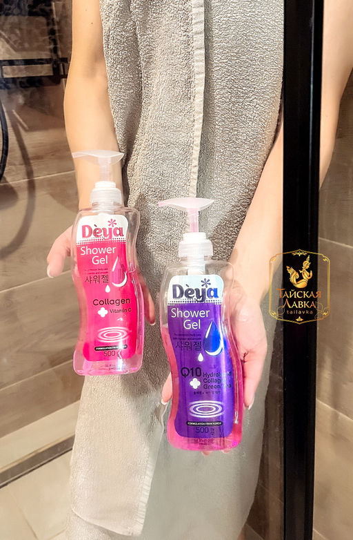 Гель д/душа "Коллаген и Витамин С" DEYA
500 гр