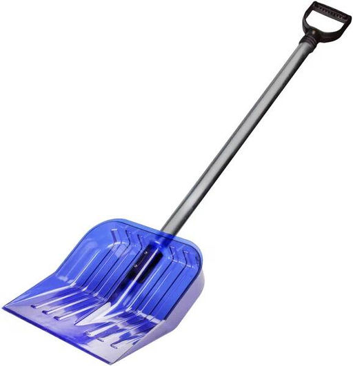 Лопата для снега 430*420см из поликарб с черенком М8833 - Альтернатива фото 3