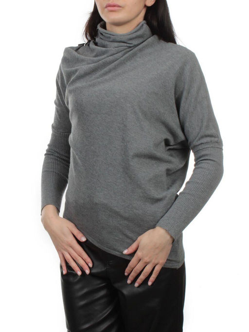 014 LT. GRAY Кофта женская (65% хлопок, 35% полиэстер)