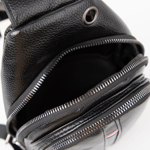 Сумка слинг, искусственная кожа, цвет чёрный - Simaland фото 6