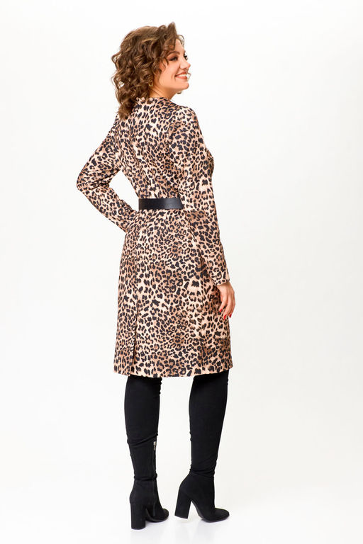 Платье Swallow 786.2 принт леопард