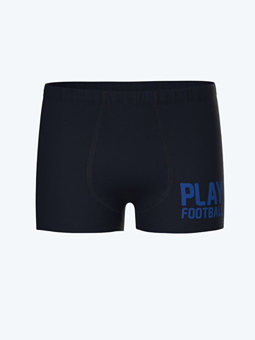 Bask?l? Erkek ?ocuk Boxer 3l? - Waikiki фото 2
