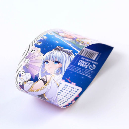 Цена за 10 шт. Линейка-закладка, картон, 25 см Мир аниме - Artfox фото 3