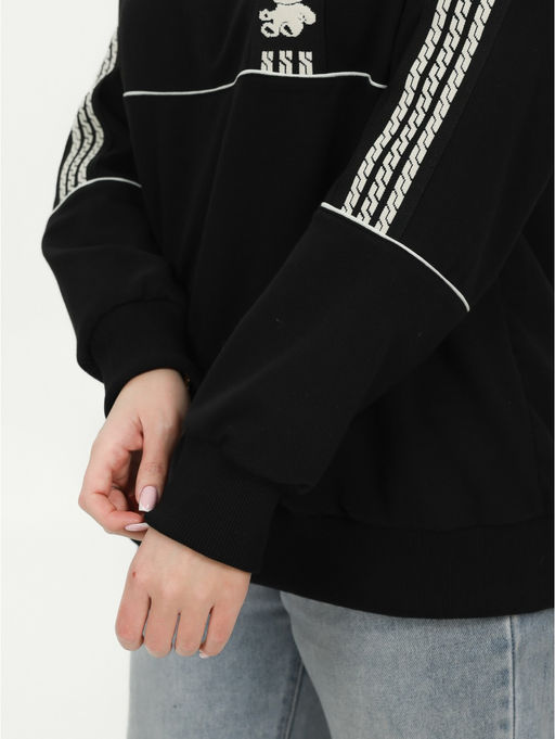 Алана свитшот женский (черный) - Lovetex фото 7