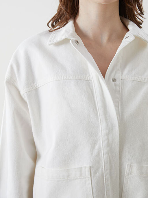 Oversize Kad?n Jean G?mlek