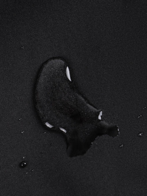 Ветровка мужская софтшелл виндстоппер с капюшоном спортивная черного цвета 9615_1Ch