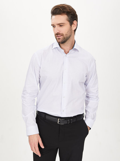 Сорочка мужская длинный рукав GREG 123/131/688/Z/1  фото 9