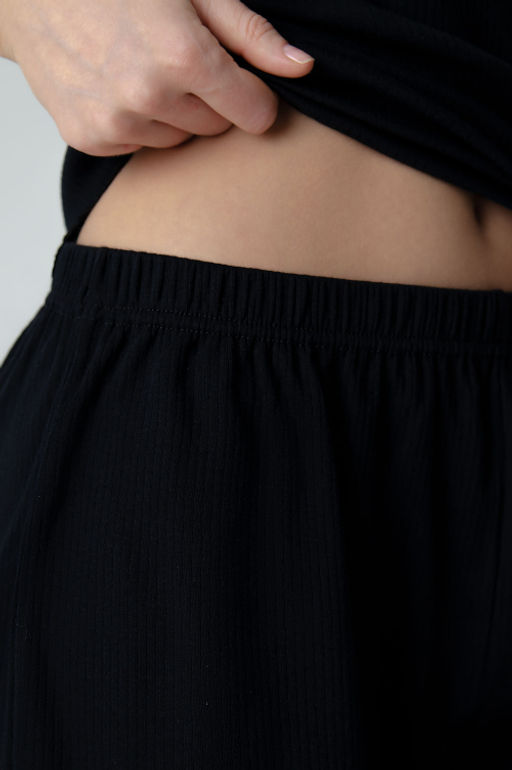 Арт.9177/3 Пижама с шортами 44-50 (4 шт) Цвет:черный - Калинка фото 12