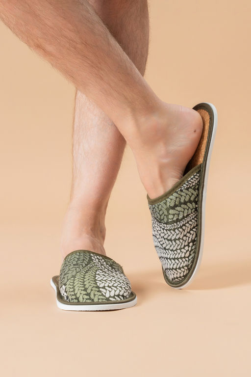 Тапки мужские с пробковой стелькой МТП(пр)