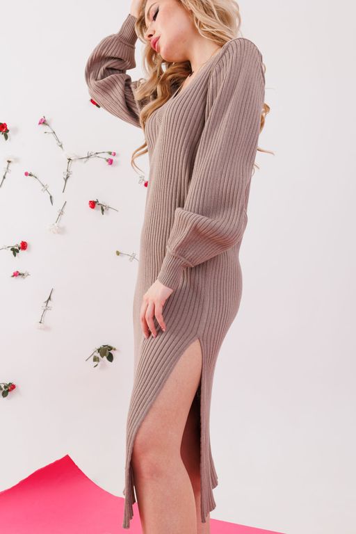 Платье NIKVA н343 беж  фото 2