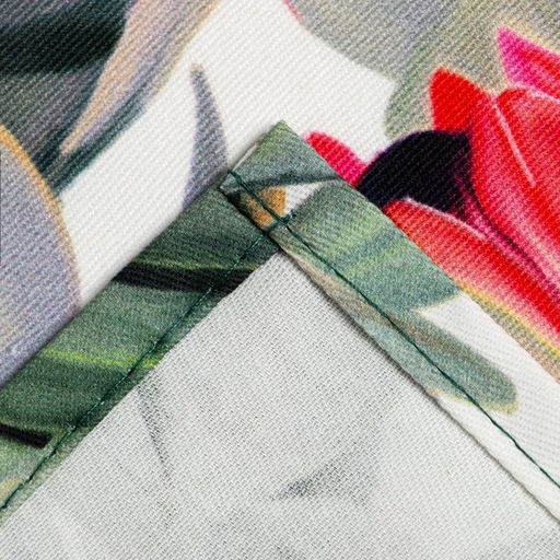 Полотенце Этель Flowers 40х73 см, 100% хл, саржа 190 г/м2  фото 4