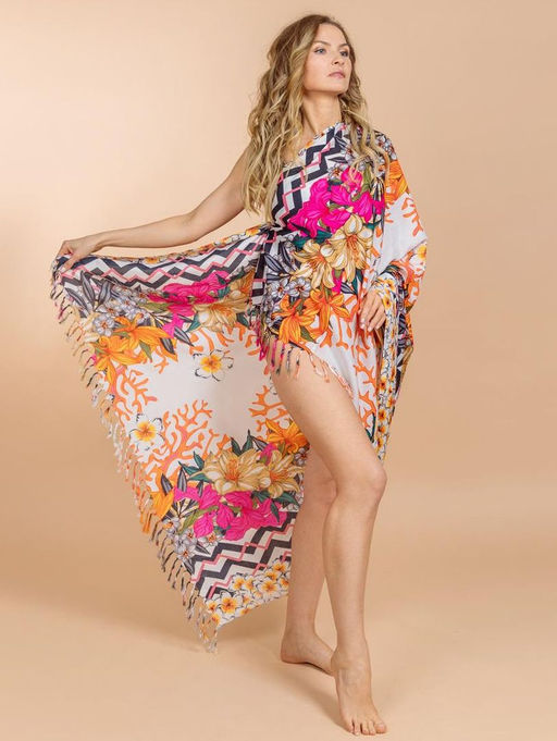 Палантин-парео (вискоза) № Тк206/53 (Лето 2025)