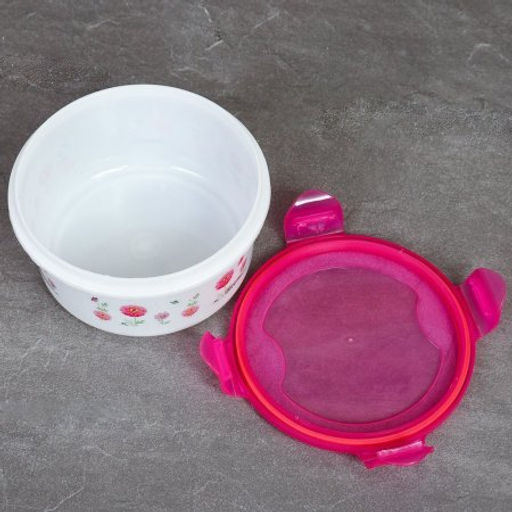 Салатник круглый 3 штуки с крышками / 124 /уп 84/ 190, 460, 850 мл - Галеонтрейд фото 6