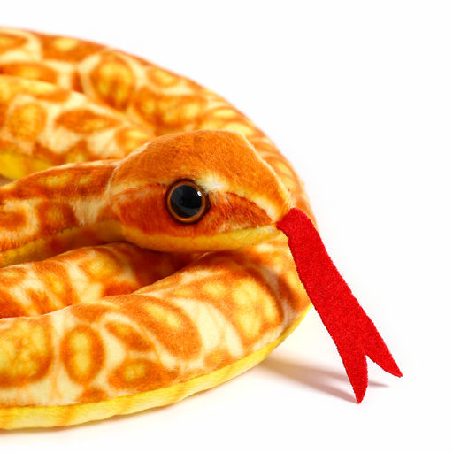 Мягкая игрушка Змея, 108 см, цвет оранжевый, жёлтый - Simaland фото 9
