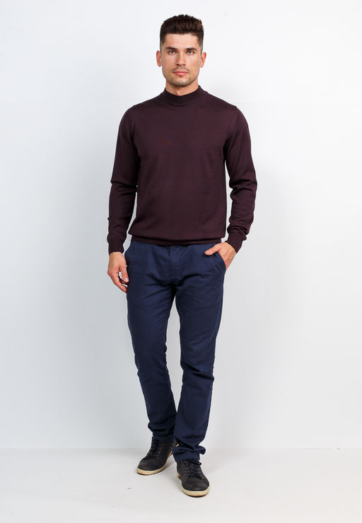 Джемпер мужской GREG G122-AN241944А (шоколад)  фото 2