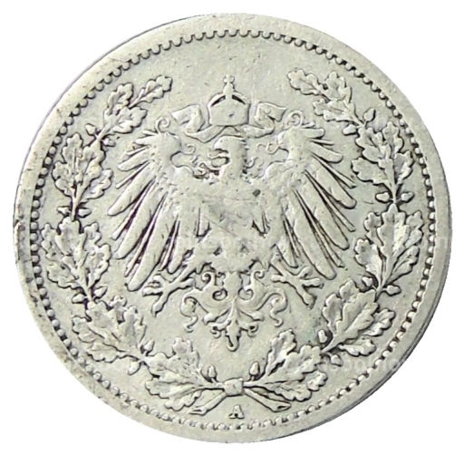 1/2 марки 1907 года A Германия