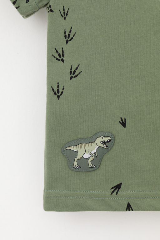 КР 302699/папоротник,следы динозавра к538, фуфайка