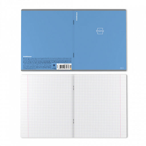 Цена за 5 шт. Тетрадь общая ученическая ErichKrause Think, 80 листов, клетка_MIX-PACK  фото 8