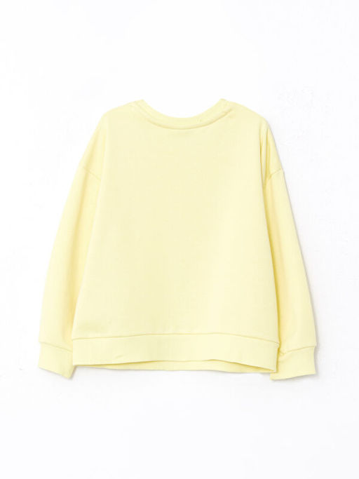 Bisiklet Yaka Basic Uzun Kollu K?z ?ocuk Sweatshirt - Waikiki фото 2