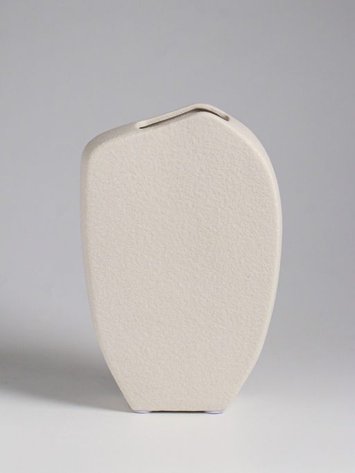Ваза «Ачиль», 20.5×13 см, керамика, белая