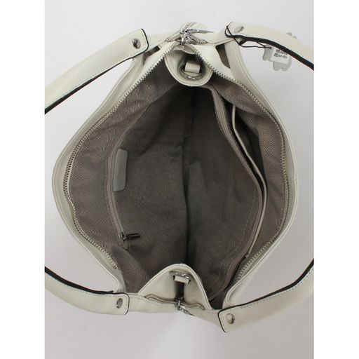 Сумка женская натуральная кожа GU 2033-3161, 1отд+карм/перег, 2плеч/рем, белый SALE 253554 - Adelia фото 8