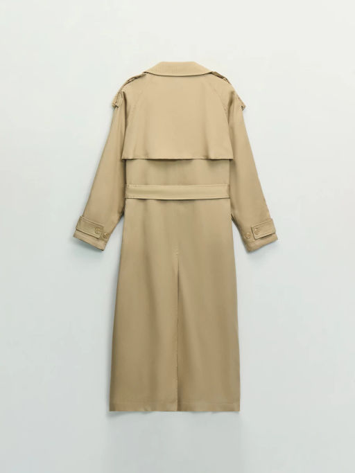 Плащ с акцентным воротником ZR2604102213-62 / Zarina  фото 11