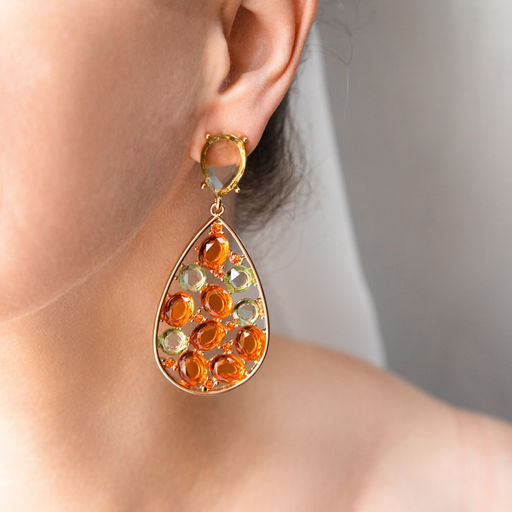 Серьги Арт. 3V-8429-Y - MyGemma фото 2