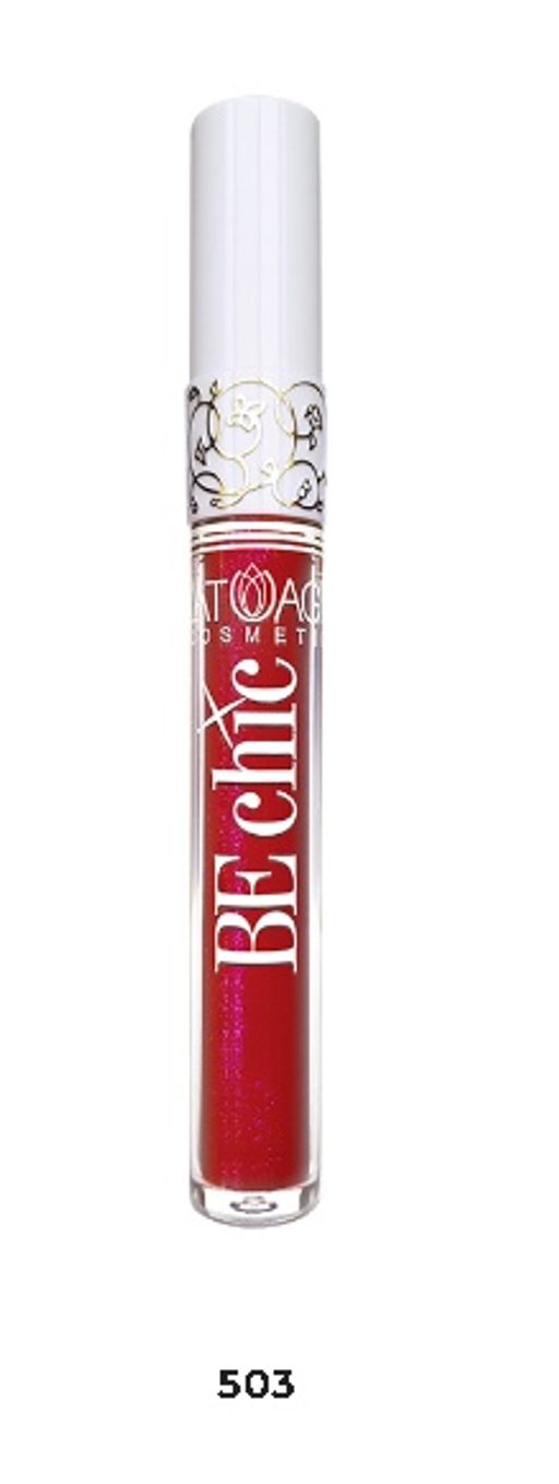 Latuage Помада губная жидкая "BE CHIC" тон 503 неоновый шарлах