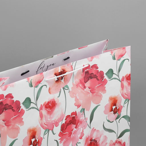 Пакет подарочный ламинированный, упаковка, Present, 40?49?15 см