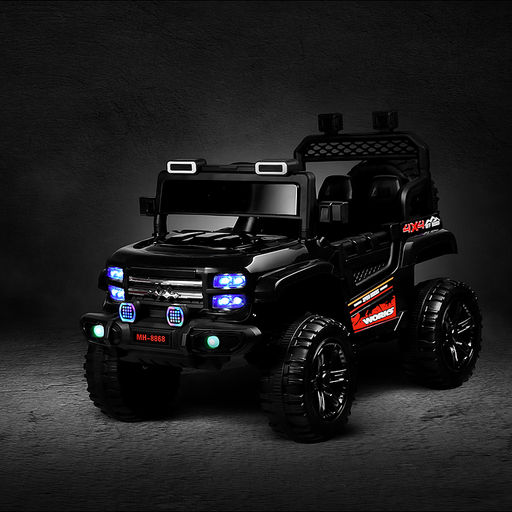 Электромобиль детский "Покоритель гор" (цвет черный)