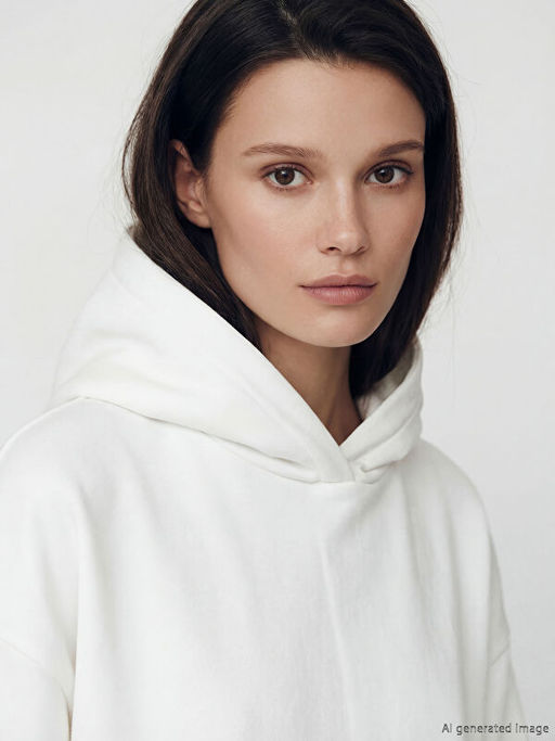 Kap??onlu Kad?n Sweatshirt Tunik