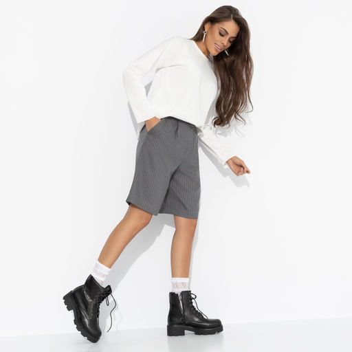 Шорты‑бермуды Чары стиля (полоска) - Charutti фото 6