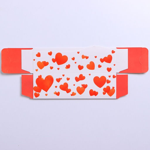 Цена за 5 шт. Коробка для макарун кондитерская, упаковка, « Love you», 18×5.5×5.5 см