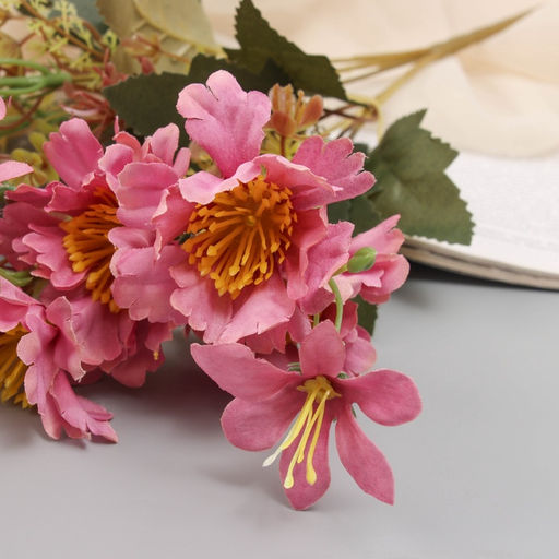 Цена за 2 шт. Букет искусственный Ясенец и миллениум, 33 см, МИКС - Simaland фото 2