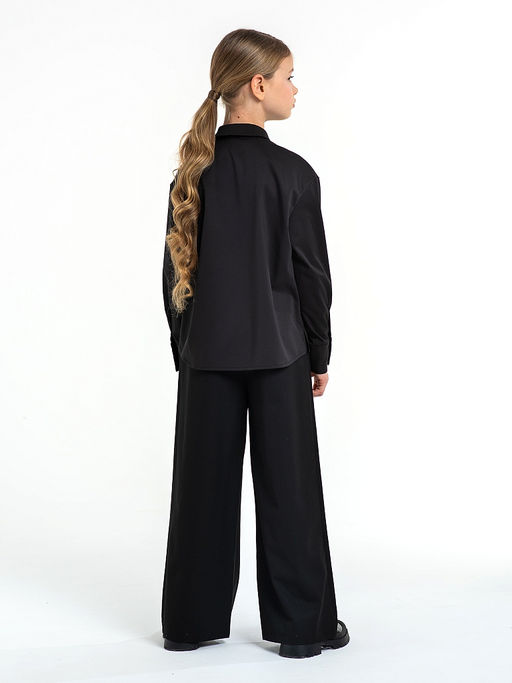 Школьная рубашка для девочек Mooriposh, модель 06221  фото 5