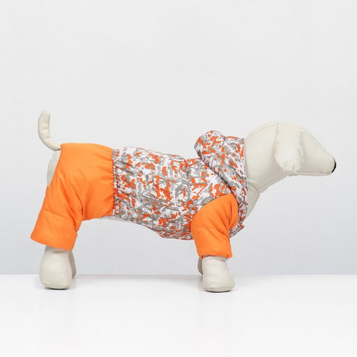 Комбинезон для животных Апельсинка, флис, 3XL (ДС 36-38, ОШ 35-37, ОГ 48-52 см) - Simaland фото 2