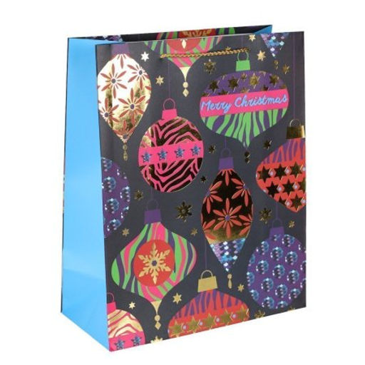 Цена за 12 шт. Пакет подарочный 18x23x10см / 5380M /уп 12/720/Новый год - Галеонтрейд фото 4