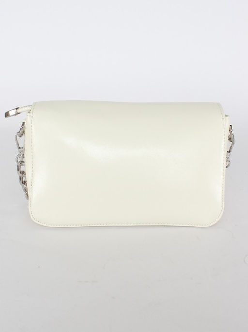 Сумка женская натуральная кожа GU 2066-6756, 1отд, плечевой ремень, белый SALE 261163 - Adelia фото 2