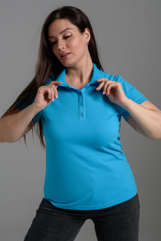 14402 футболка поло женская