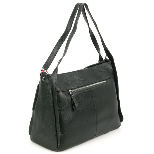 Женская кожаная сумка Sergio Valentini SV-7918 Грин фото 3