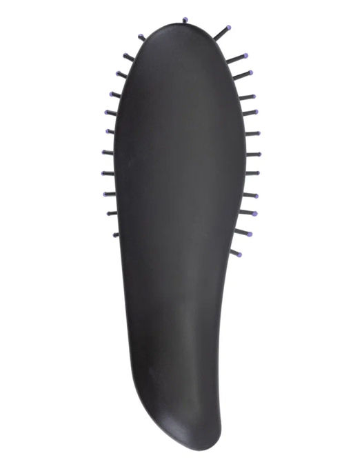 Kristaller Расчёска массажная для волос / Классик мини 8580, пластик, 13,8 см, черный