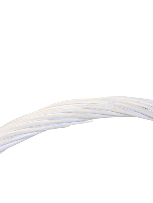 Корзина плетёная для хранения Brisa, с ручкой, белая, набор 3 шт.