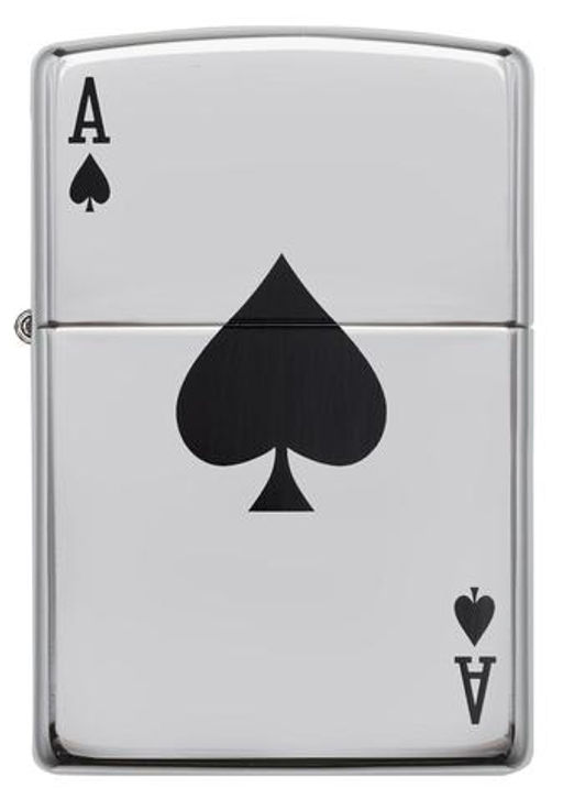 Зажигалка ZIPPO Туз пик | Simple Spade Design 24011