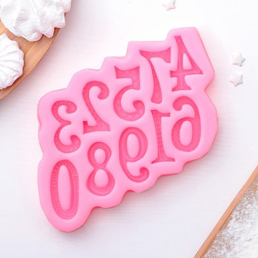 Молд Цифры, силикон, 15?10 см, МИКС - Simaland фото 2