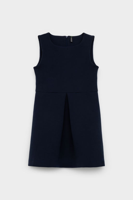 Сарафан Crockid К 5886 для девочки школьный индиго  фото 2