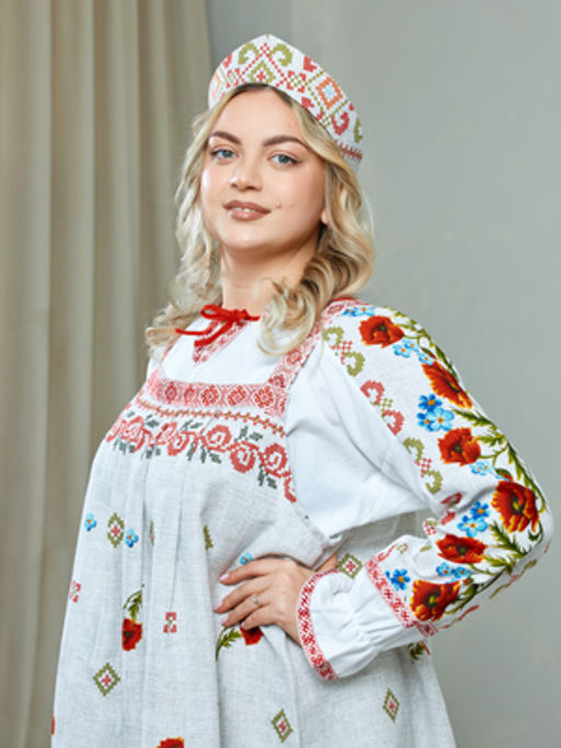 Женский сарафан и рубашка МАКИ