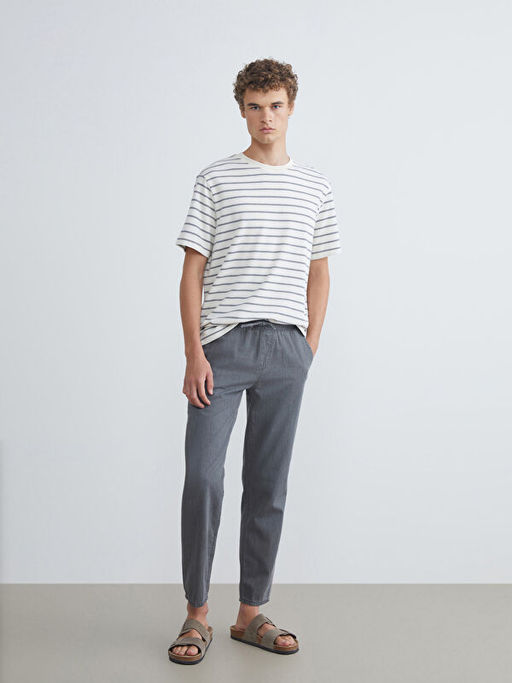 Straight Fit Erkek Jean Pantolon