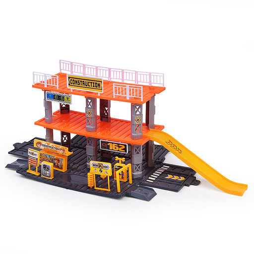 Парковка "Приключения на стройке" (142 предметов) в коробке