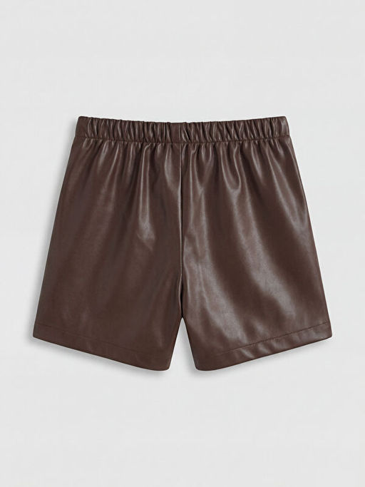 K?z ?ocuk Suni Deri ?ort Etek